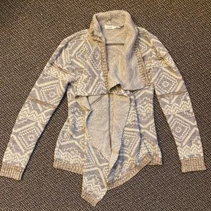 Patterned Cardigan Sweater